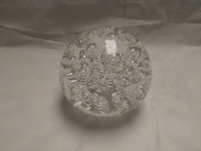 Vintage Round Clear Glass Bubbles 166