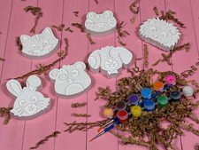 Paint Your Own Animals DIY Kit Plaster Painting Party Activity