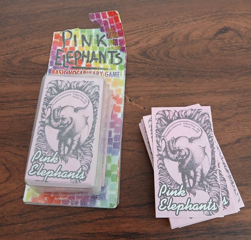 Pink Elephants Basic Vocabulary Game Made In Poland
