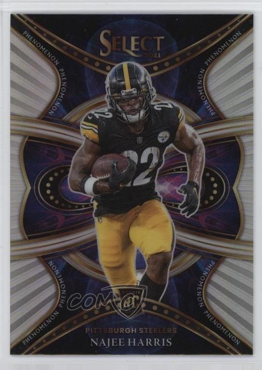 2021 Panini Select Phenomenon Silver Prizm Najee Harris #PHE-16 1j4c