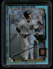 2015 Bowman Draft #79 Ronnie Jebavy Chrome Blue Sky Refractors