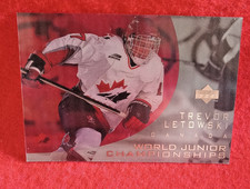 1996-97 Upper Deck Ice Acetate Hockey Card #121  TREVOR LETOWSKI CANADA