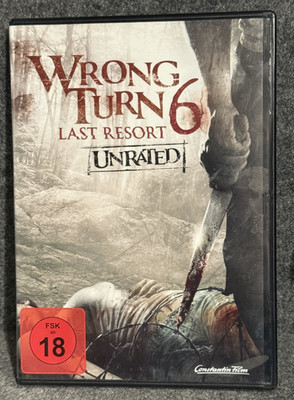 DVD Wrong Turn 6 Last Resort Unrated