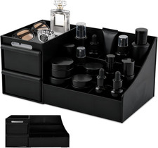 Mens Organizer Cologne Shelf Bathroom Counter Organizer for Men Perfume Tray and