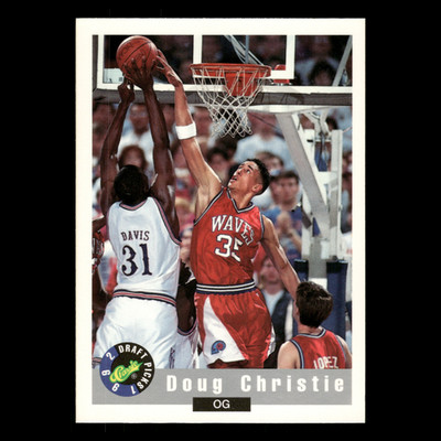 Doug Christie #20 1992-93 Classic Draft Pepperdine/Seattle SuperSonics Card NBA