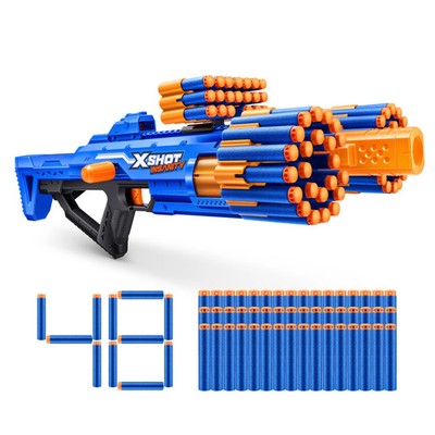XSHOT Insanity Berzerko (48 Darts) Dart Blaster by ZURU,Outdoor Toys for Ages 8+