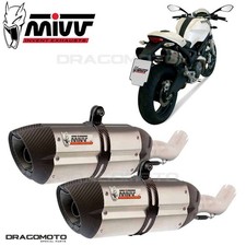 Scarico doppio DUCATI MONSTER 696 2008 2009 MIVV Suono