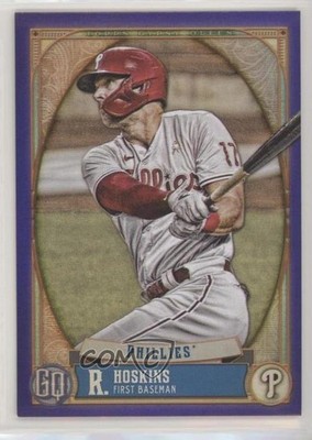 2021 Topps Gypsy Queen Indigo 60/250 Rhys Hoskins #14 0bg8