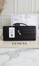  Bottega Veneta Andiamo Tasche Leder schwarz ...