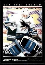 1993-94 Pinnacle Canadian Jimmy Waite San Jose Sharks #371