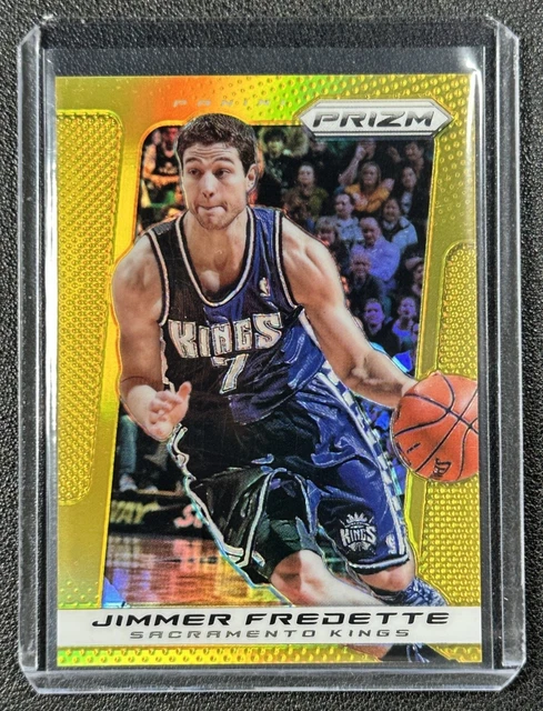 JIMMER FREDETTE 2013-14 PANINI PRIZM #18 GOLD 05/10 KINGS