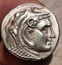 MONETA RICORDO - Re tolemaico d'Egitto, Tolemeo | Soter, Tetradracma