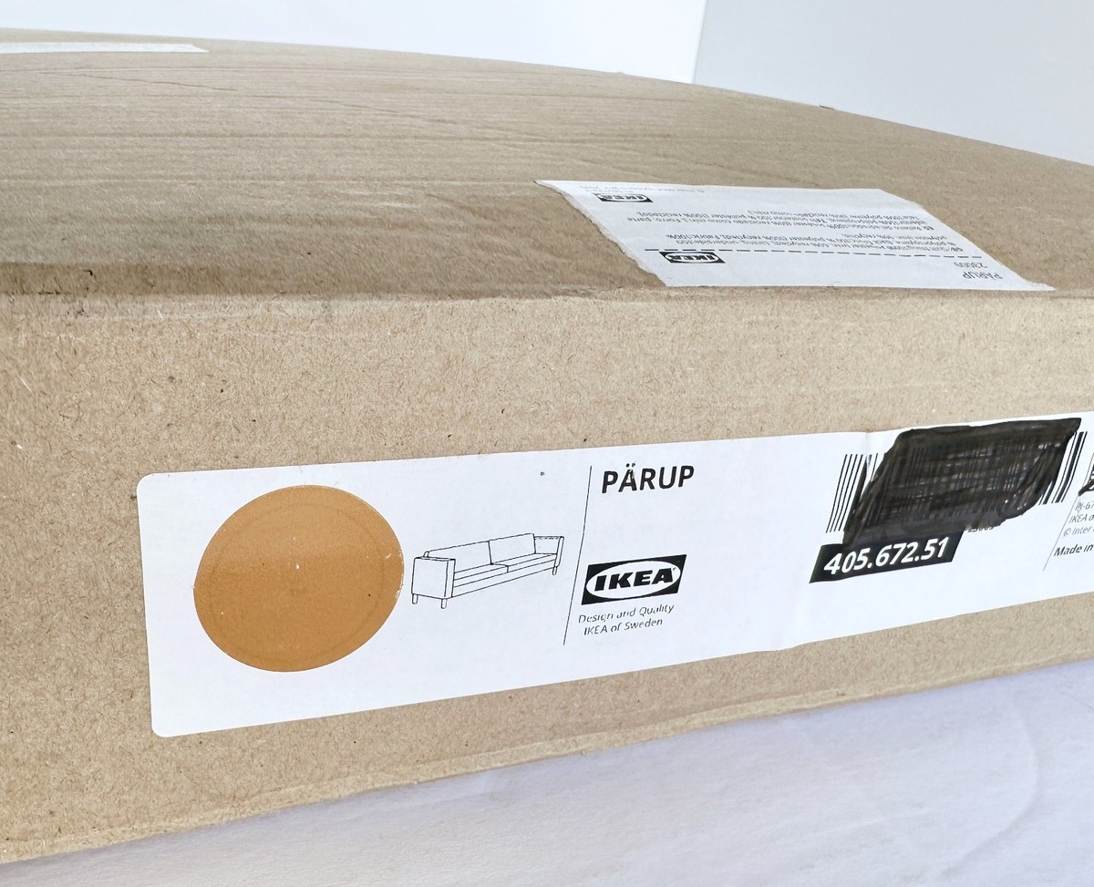 【新品未使用】IKEA PÄRUPカバー Ikea PARUP Sofa Cover (Not Loveseat), Vissle yellow-brown 405.672