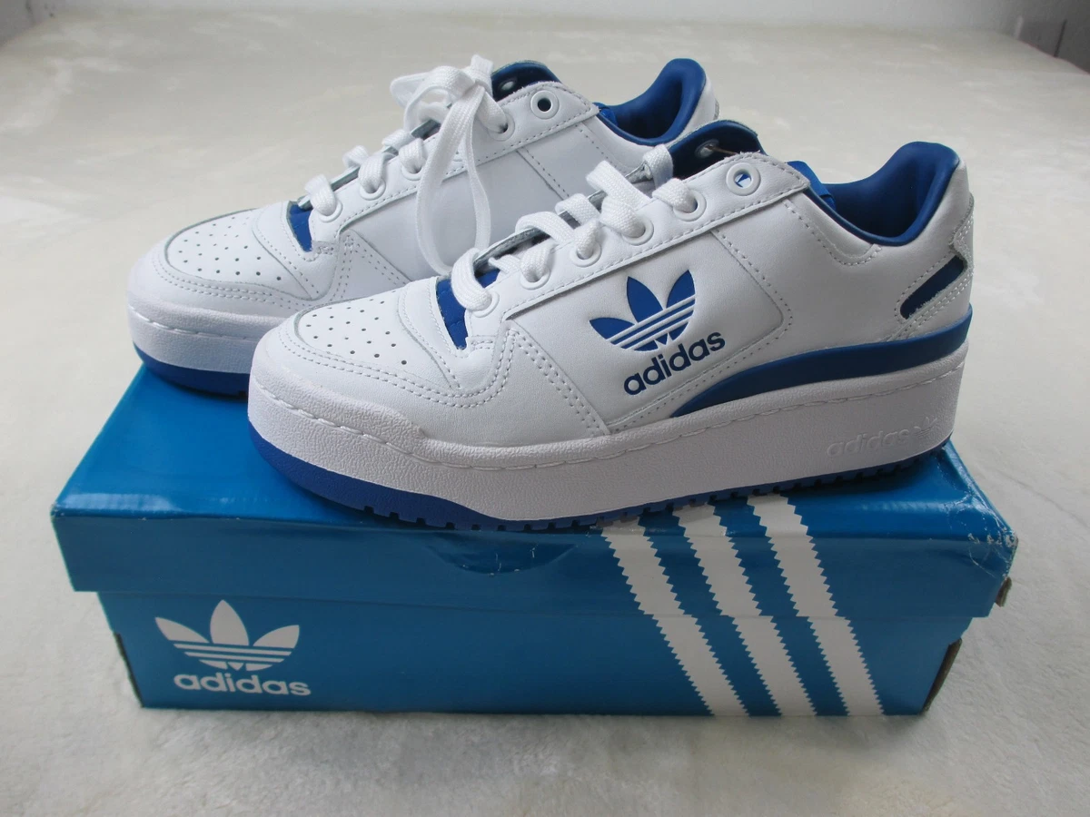 adidas Forum Bold White Royal Blue W for sale | eBay