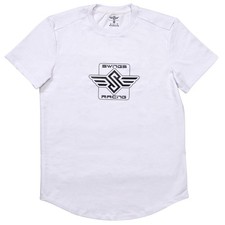 Swings Swings Racing Tee White