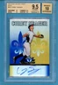 2012 Leaf Valiant Draft Corey Seager AUTO #24/25 BLUE BGS 9.5 GEM MINT  AU-10