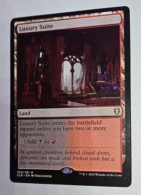 Luxury Suite - Rare NM - MTG Commander Legends: Battle for Baldur's Gate -  B&B