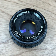 PENTAX SMC Pentax-M 50mm f/2 MF Prime Standard Lens K-mount