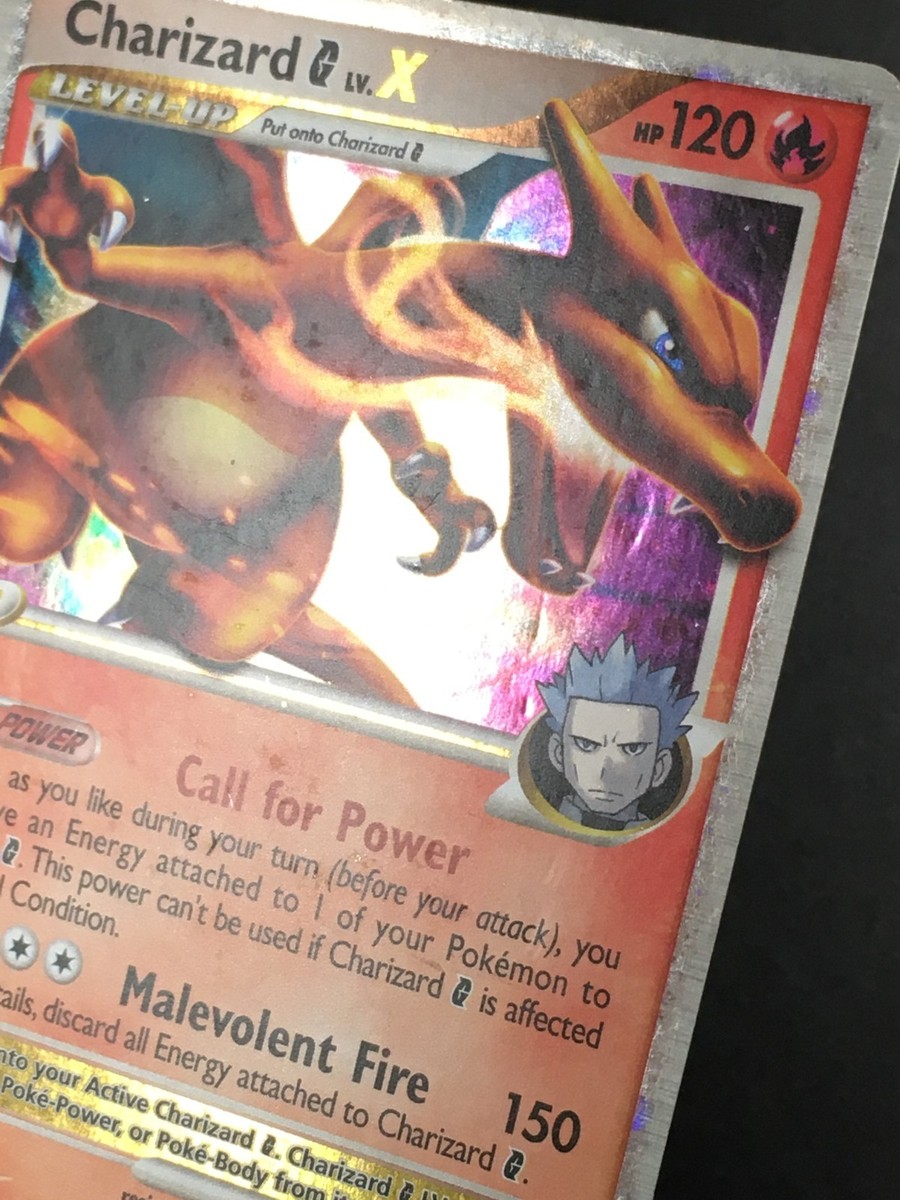 Pokemon TCG Charizard G LV.X Promo Holofoil Diamond and Pearl DP45 HP