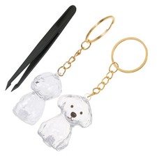 Dog Hair Keychain Keepsake Pet Fur Commemorative Supplies Pendant