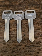 Curtis H60 Key Blank Fits Ford Lincoln Lot of 3