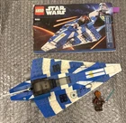 2010 Authentic LEGO Star Wars: Plo Koon's Jedi Starfighter Ship (8093) No Droid