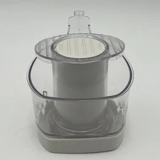 Black & Decker FP2500 Food Processor Replacement Parts Clear Chute White Pusher