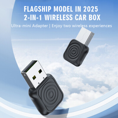 CarlinKit 5.0 MINI Ultra Wireless CarPlay Android Auto Adapter Auto Connection