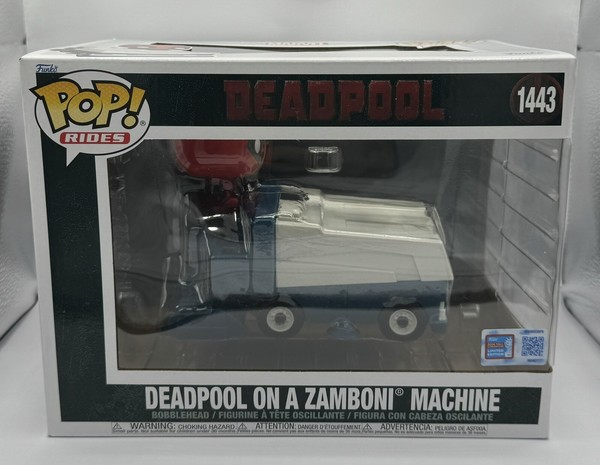 Funko Pop - Deadpool on a Zamboni Machine - NYCC 2024 - Exclusivo - #1443