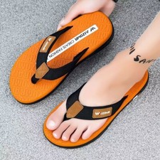 AIZOMR spring and summer new men's external slippers EVA flip-flops
