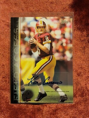 2015 Topps Field Access Kirk Cousins Auto Autograph Falcons Vikings #16