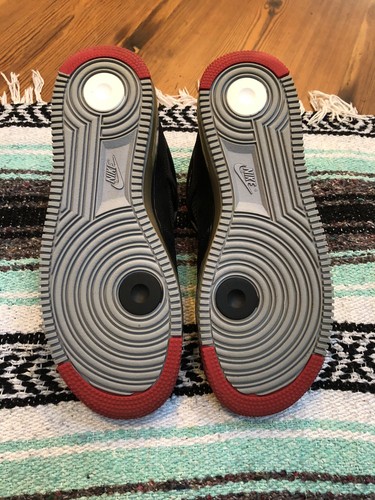 Nike Air Jordan Best Of Both Worlds UK 8 Black / Red Fusion AJF 4 IV 364342-061 | eBay