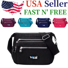Waterproof Messenger Cross Body Ladies Handbag Bag Shoulder Bag Womens Purse 