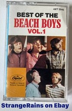 Best of The Beach Boys Vol. 1 Cassette Tape - PLAY TESTED / SOUNDS GREAT 