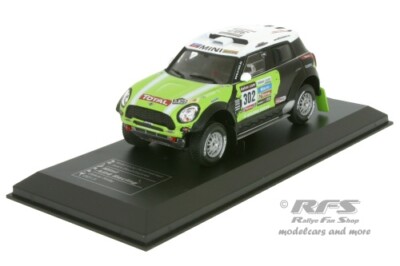 Mini All4 Racing Rallye Rally Dakar 2013 Peterhansel 1:43 IXO