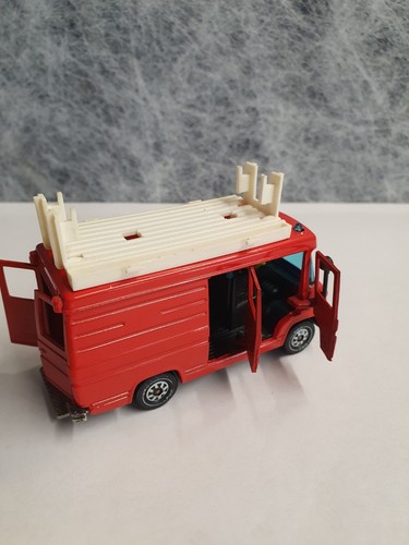 siku V 339 - 2213 - Veicolo di soccorso in acqua MB L406 D - 1:55 - anni 70 - mint - Foto 6 di 14
