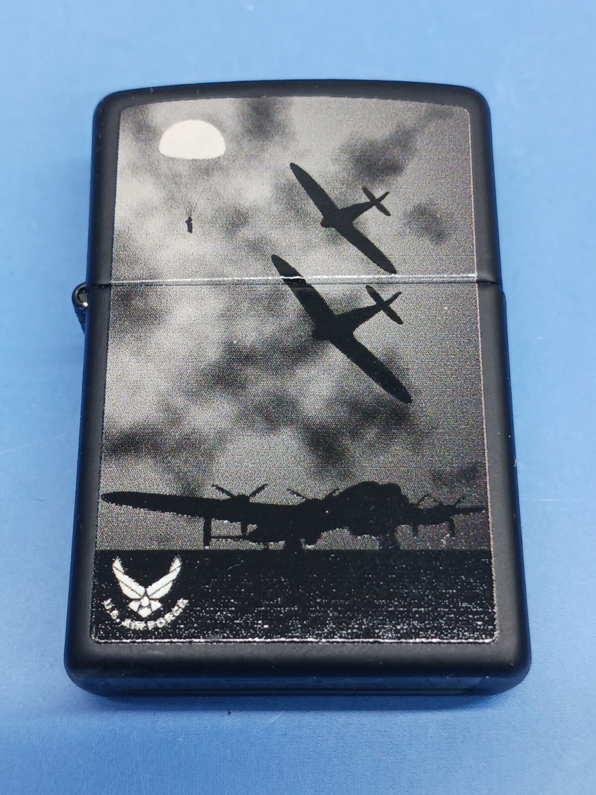 Zippo U.S. Air Force Black Matte Lighter 28510