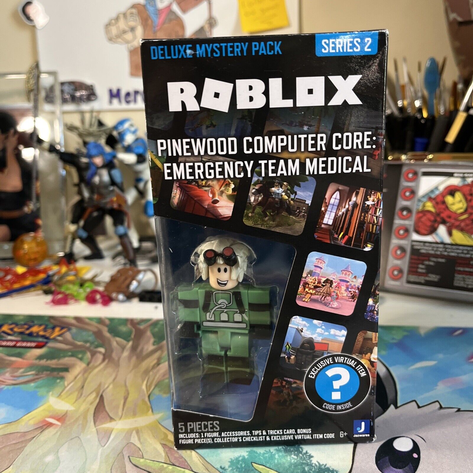 Pinewood Computer Core: Emergency Team Medical Roblox Deluxe Mystery Pack  Code!!