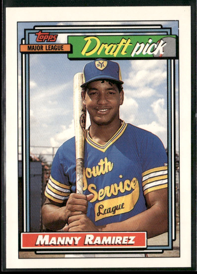 Manny Ramirez 1992 Topps #156 - Cleveland Indians