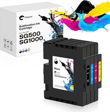 4Pack Sublimation Ink Cartridge Compatible for Sawgrass Virtuoso SG500 SG1000