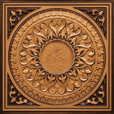 DIY Decorative PVC Ceiling Tiles #226 - Antique Gold