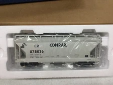 Atlas #3002093 Premier Conrail 2-Bay Centerflow Hopper 2-Rail O-Scale   NEW
