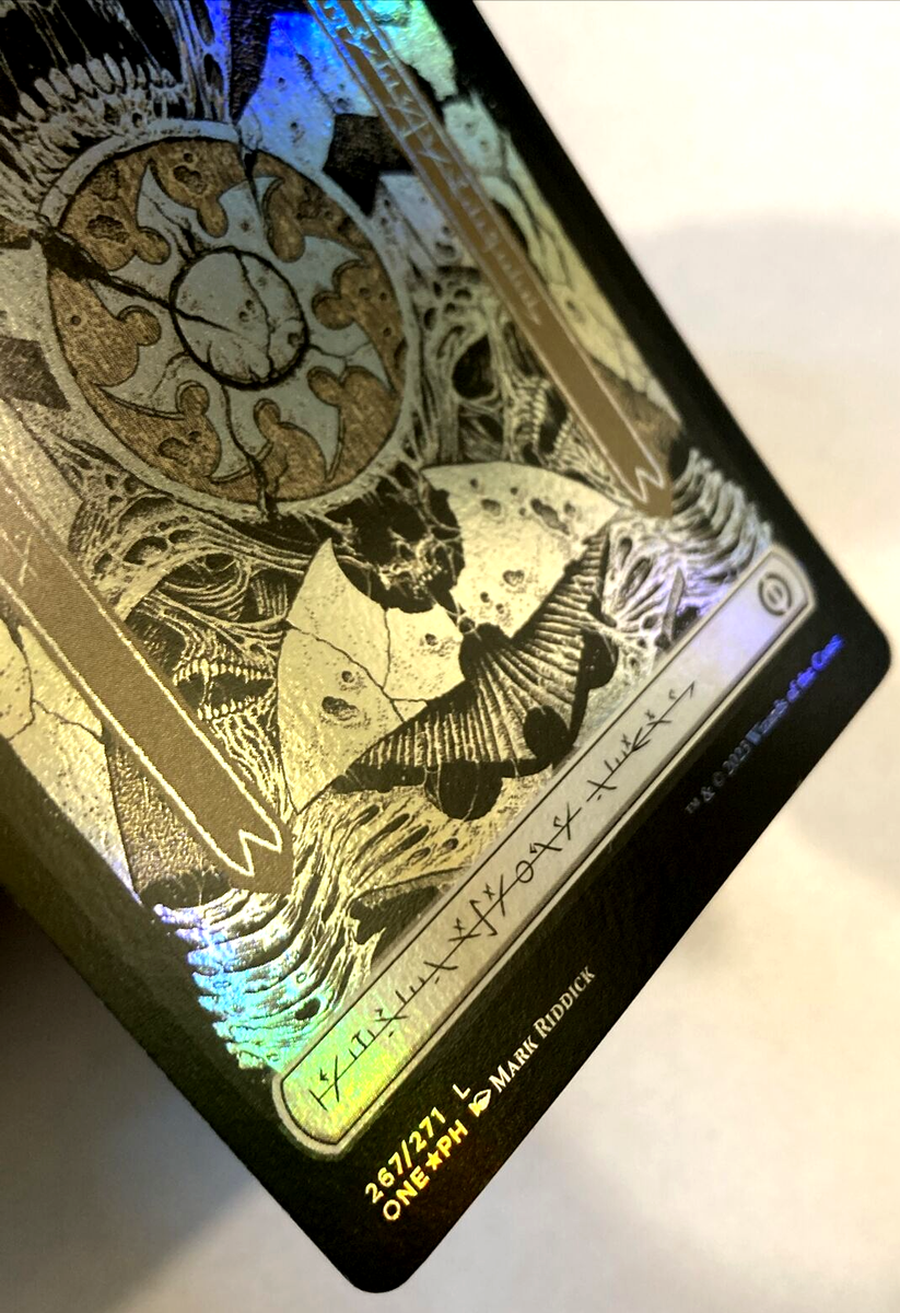 MTG Plains FULL ART FOIL Phyrexia All Will Be One 267 NM | eBay