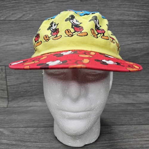 Vintage Drew Pearson Mickey Mouse Hat The Walt Disney Company Painter Cap OSFA - Picture 3 of 12