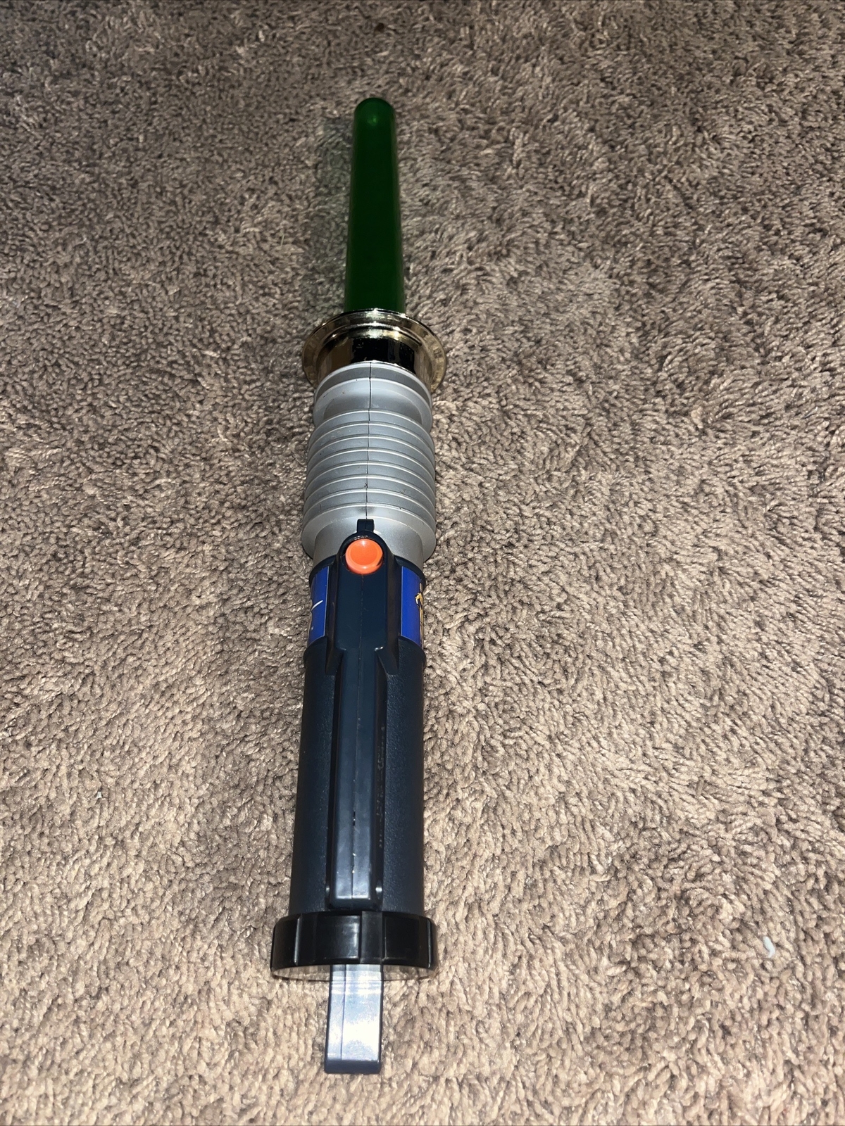 1985 Vintage Kenner Star Wars Droids Cartoon Green Pop Up Lightsaber
