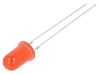 2X OSR5JS5B64A Led 5Mm Gelb 220-330Mcd 60° 3-5V 20Ma AusfüHrung: Blinkend Optosu
