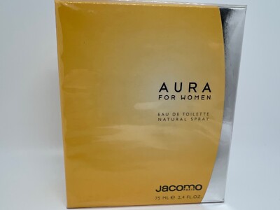 AURA FOR WOMEN by JACOMO PARIS FL oz 75 ML Eau De