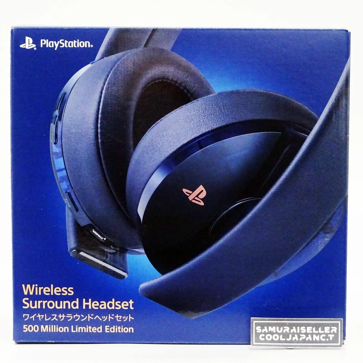 Sony PlayStation 4 Pro 500 Million Limited Console PS4 Wireless Surround Headset