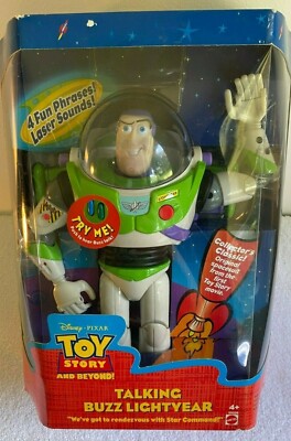 Toy Story and Beyond - Talking Buzz Lightyear- Rare In Box. Disney