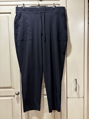 NWT Nike Training Bliss Luxe Std Fit Mid Rise 7/8 Length Pant Xl Blk Retail $100